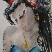 hart of gold 50x40 Aquarell auf Papier