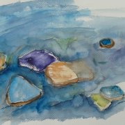 Mare Ionio II  38cm x 57cm Aquarell auf Papier