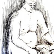 ohne Titel 30x20 Tusche auf Papier