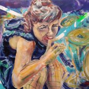 La Chanson d\' Isabell 50X60 Acryl auf Leinwand